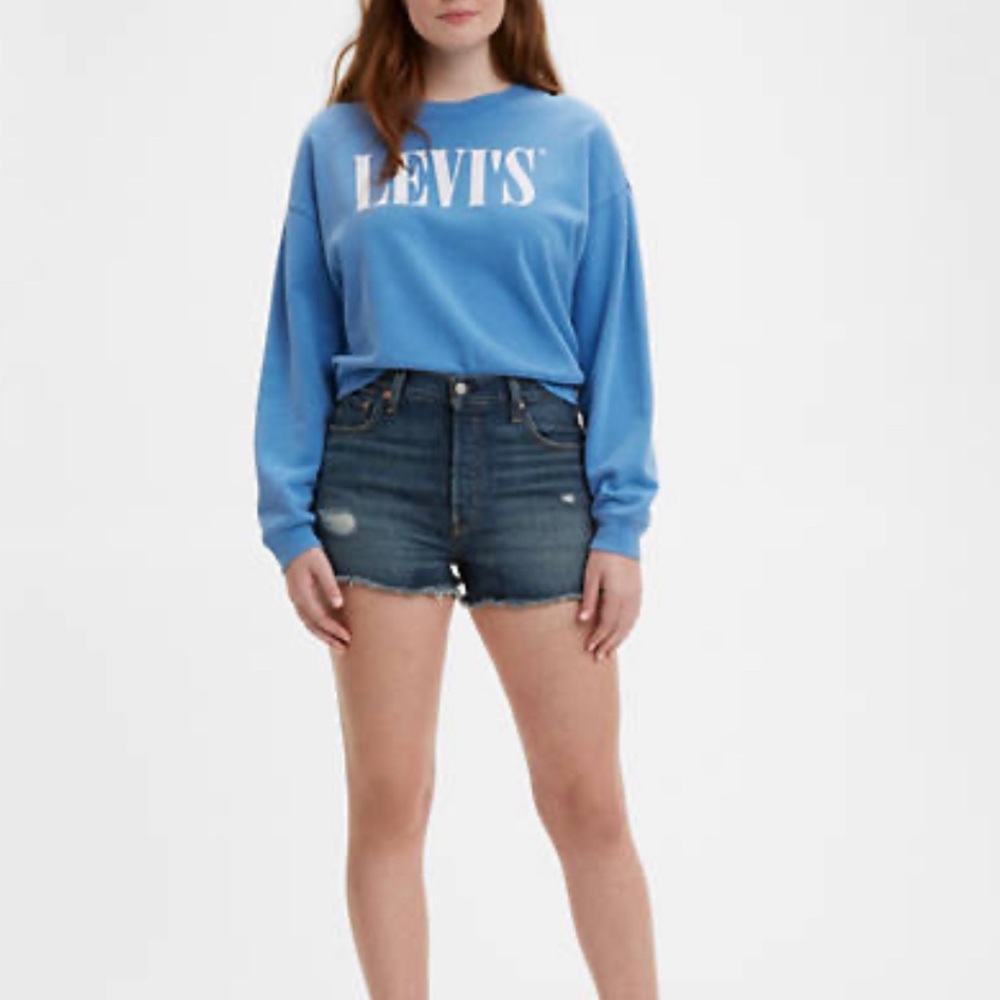 Levi’s 501 Original Women’s Shorts Medium Wash